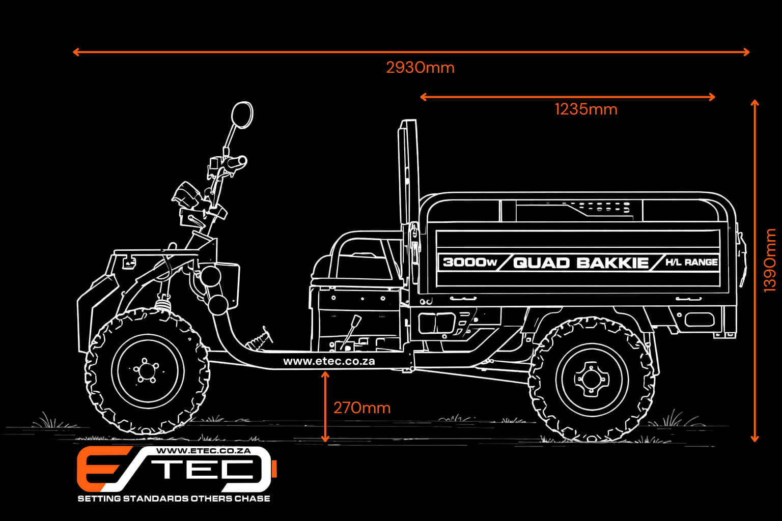 Quad Bakkie - 60V 3000W - Image 13